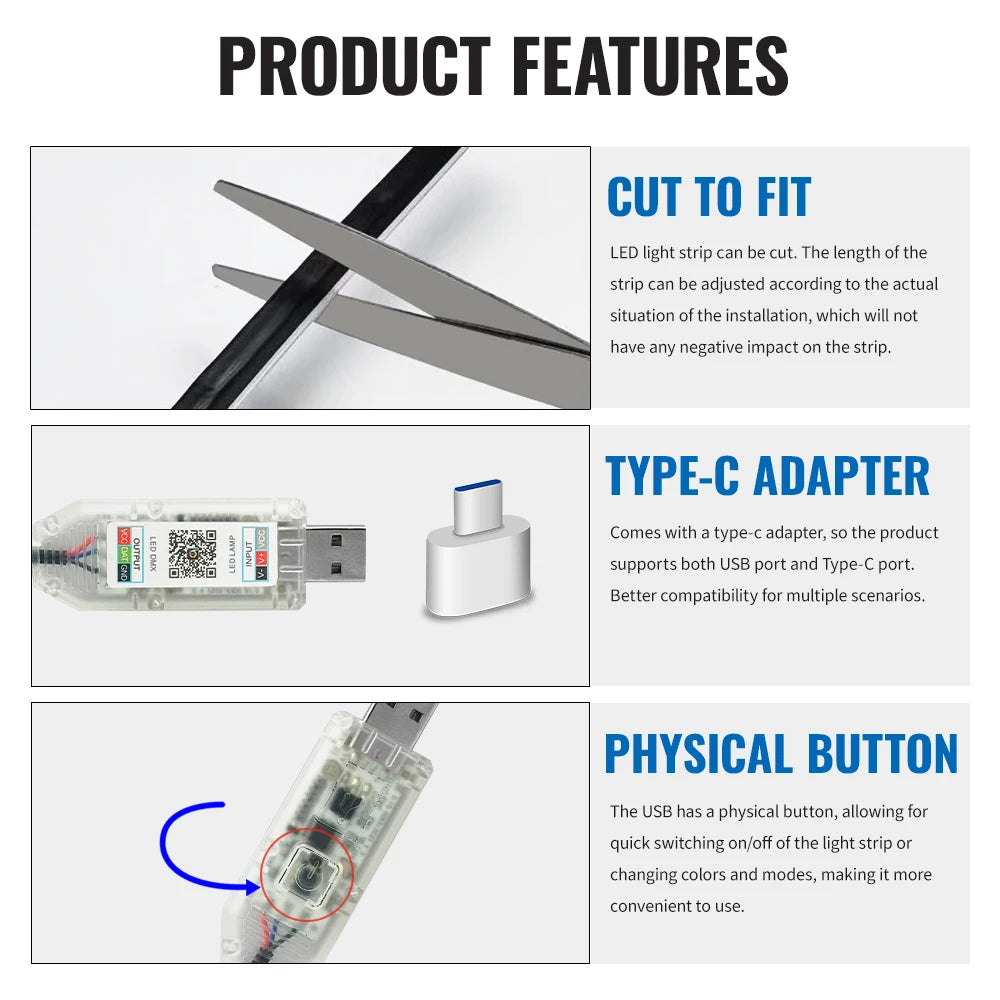 LED Ambient Lighting Strips