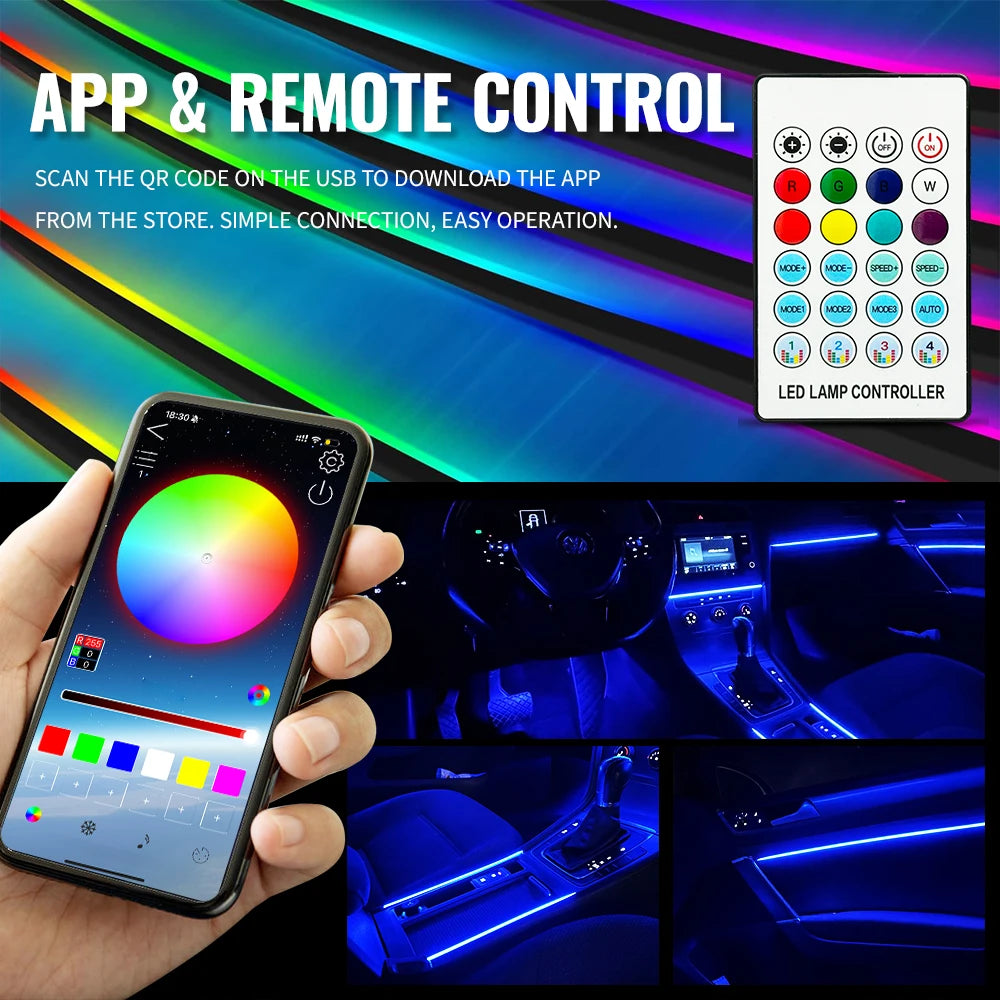 LED Ambient Lighting Strips